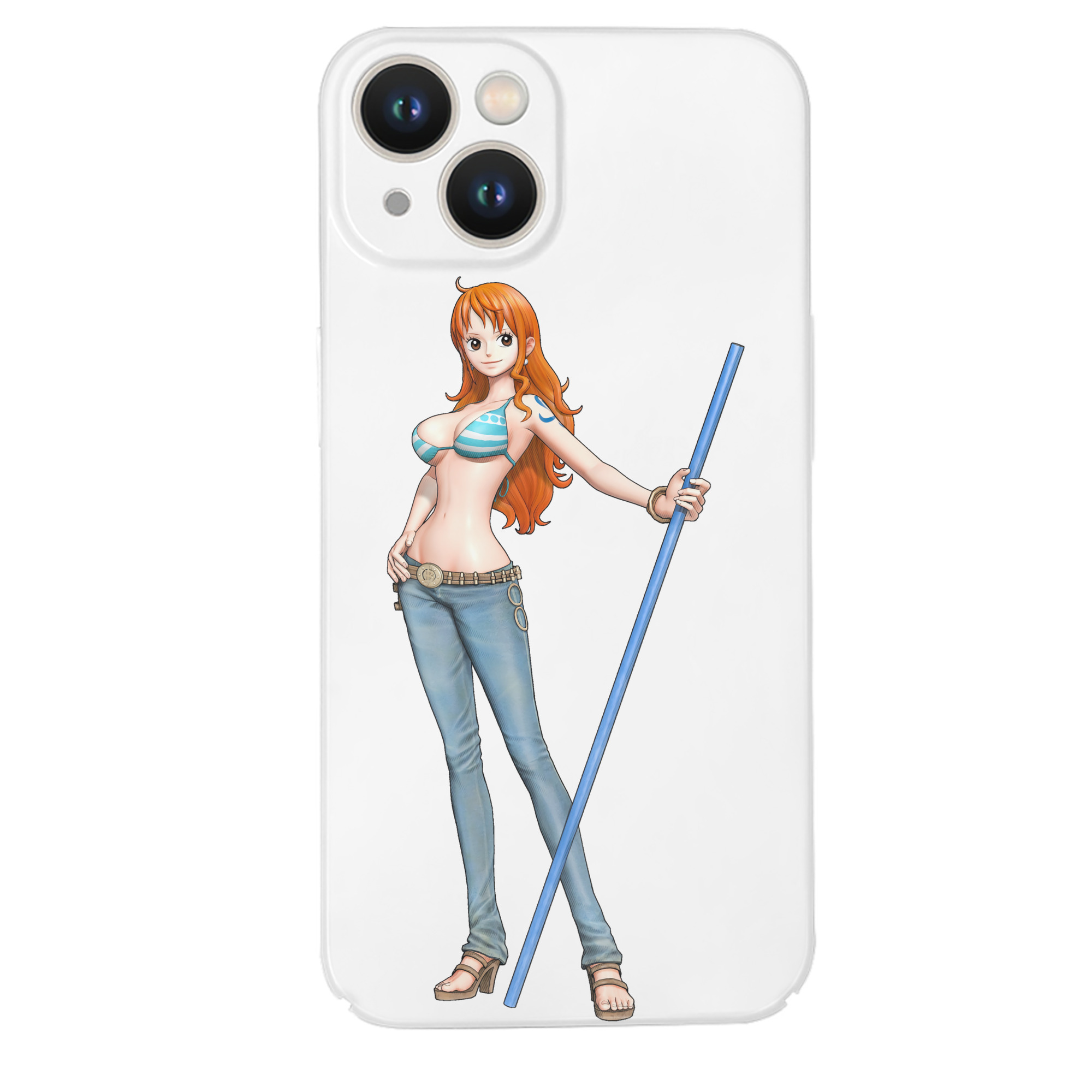 （画像用） ワンピース ナミ ONE PIECE Nami 【iPhone 14シリーズ対応】ハードケース